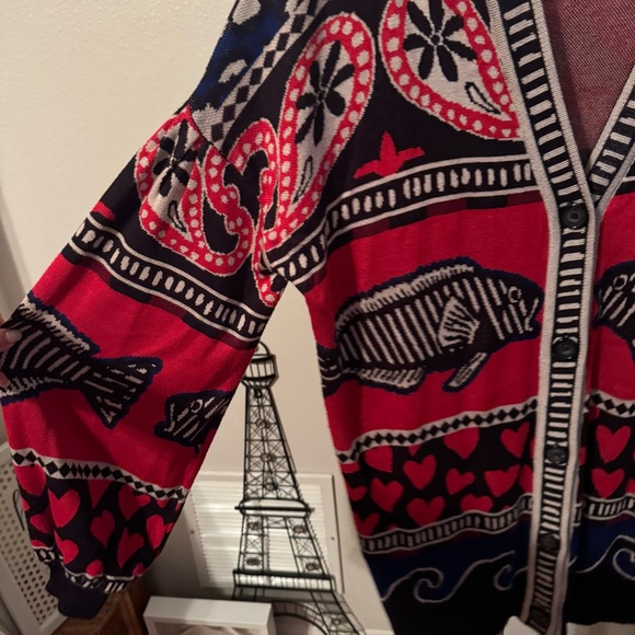 FARM Rio Multicolor Patterned Cardigan - Picture 7 of 13